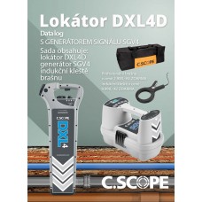 Detektor ing. sítí C.Scope DXL4 D a generátor SGV4-set